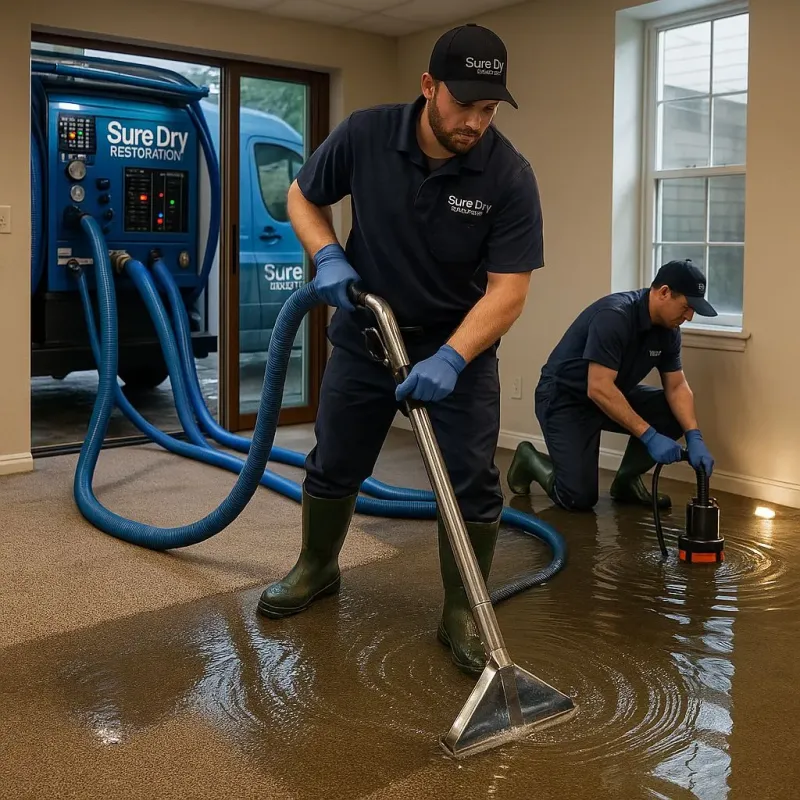 Water Extraction and Removal process in Keytesville, MO